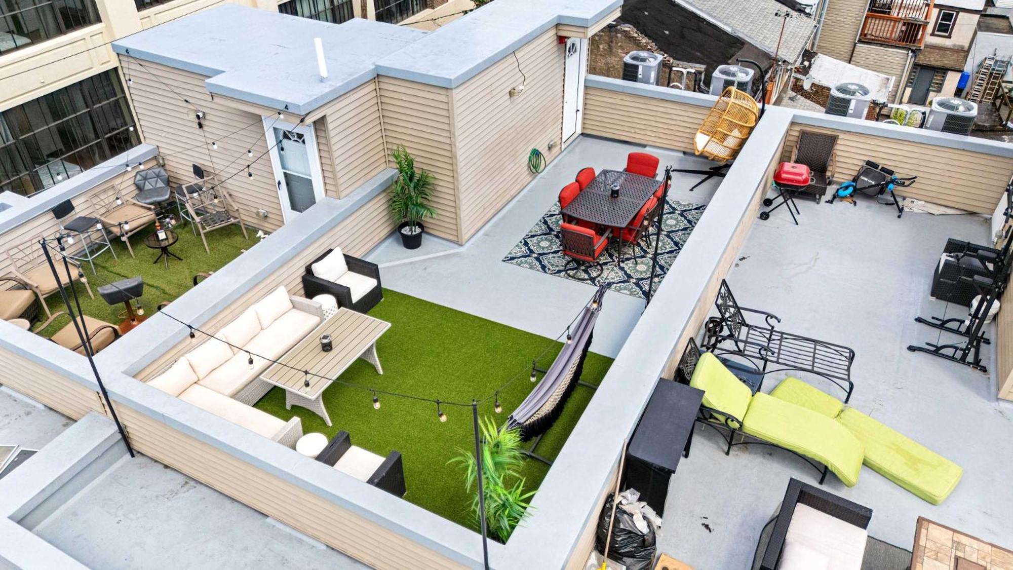 Brand New Dbl Unit Roofdeck Outdoor Patio Villa Philadelphia Kültér fotó
