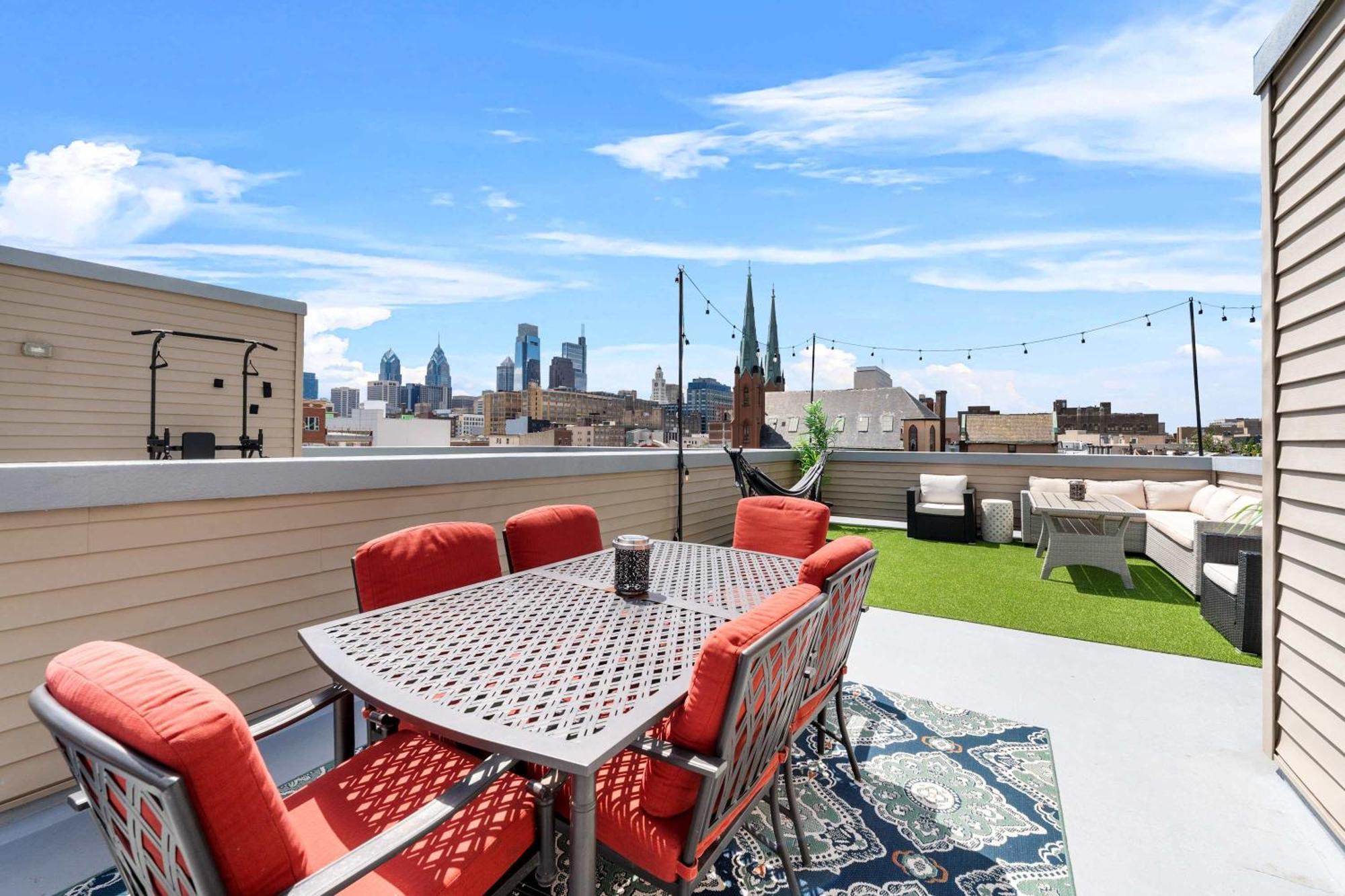 Brand New Dbl Unit Roofdeck Outdoor Patio Villa Philadelphia Kültér fotó
