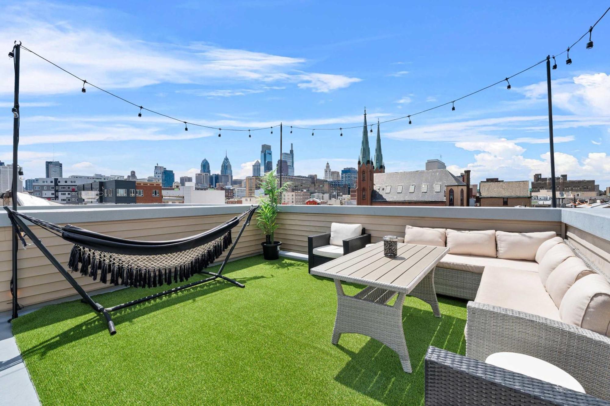 Brand New Dbl Unit Roofdeck Outdoor Patio Villa Philadelphia Kültér fotó