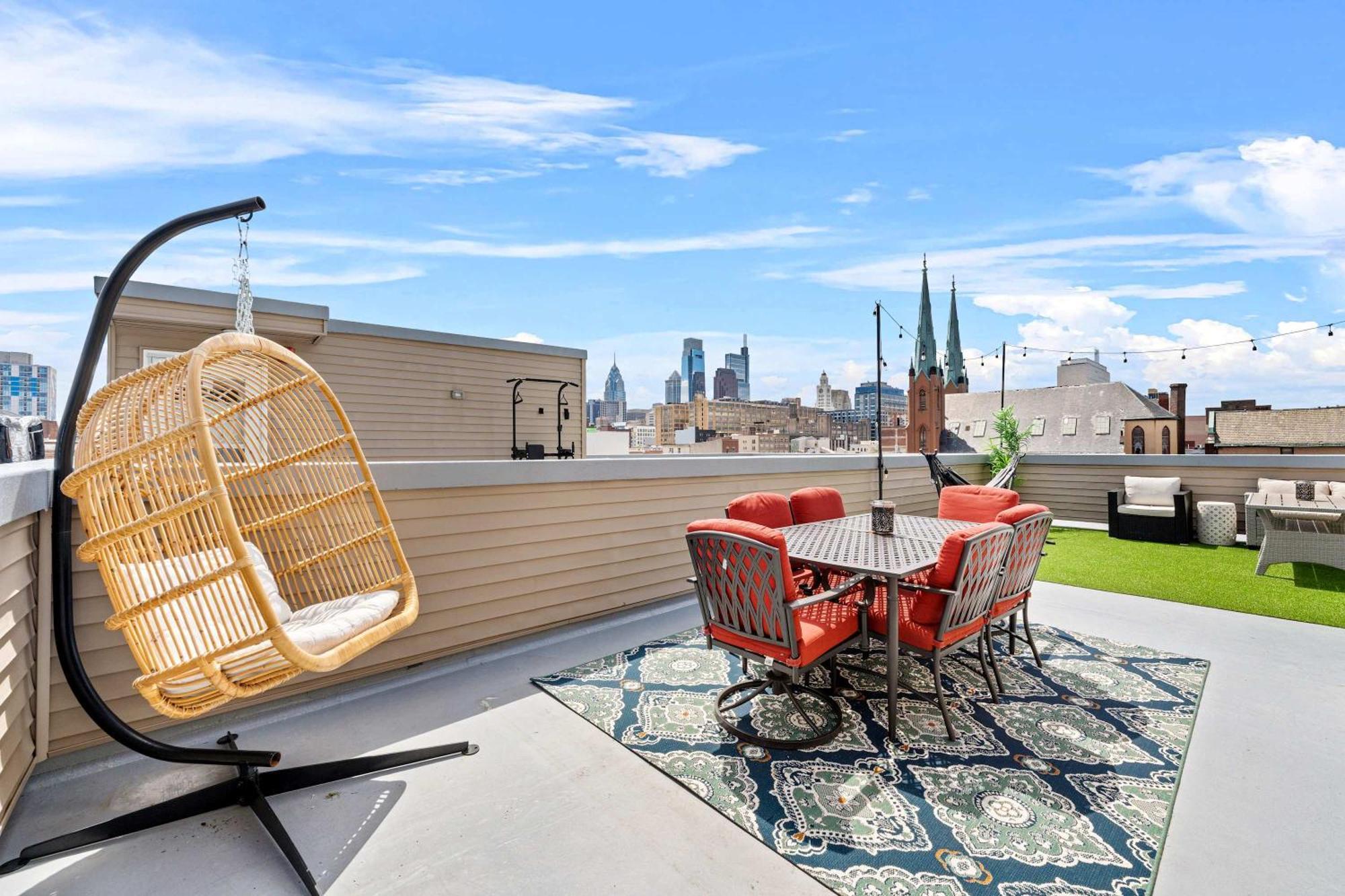 Brand New Dbl Unit Roofdeck Outdoor Patio Villa Philadelphia Kültér fotó